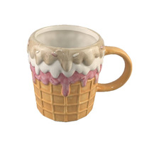 Creatieve keramische cartoon ijsbeker watermok sundae schaal magnetronbestendig melkglas Valentijnsdag trend Quanzhou Fujian