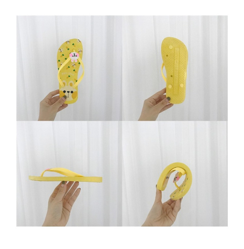 Custom Printed Girls Flip-Flops Slippers PE PVC EVA Flip Flops Women Wholesale