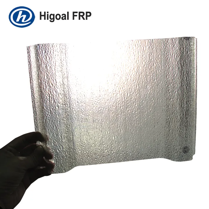 تسقيف شفافة FRP الدفيئة البلاستيك ورقة الزجاج سقف كوة
