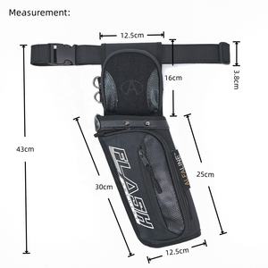 ลูกธนูน้ำหนักเบาพร้อมกระเป๋าหลายช่องสำหรับอุปกรณ์การยิงธนูอุปกรณ์เสริมการยิงธนู - Product Image 5