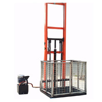Plateforme de levage de marchandises homologuée CE 2500 kg pour la logistique scolaire et le stockage