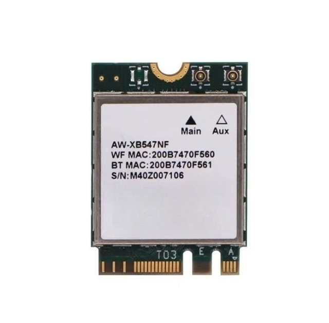 WiFi 6/BT 5.2 Dual Antenna Support M.2 E Key Interface Realtek RTL8852BE M.2 WiFi-PCle BT-USB