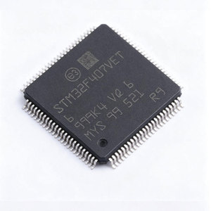 STM32F407VGT6 วงจรรวมดั้งเดิม M4 STM32F4 ไมโครคอนโทรลเลอร์ไอซี 32 บิต 168MHz 1MB (1M X 8) แฟลช 100-LQFP (14x14) - Product Image 1