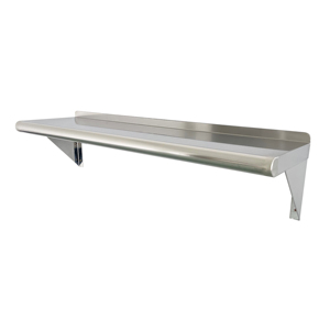 Jincheng Kệ Treo Tường Bằng Thép Không Gỉ 304 S/S Có Cấu Trúc Thương Mại Hạ Bệ NSF - Product Image 3