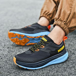 Nouvelles Chaussures de Course pour Hommes à Semelle Épaisse, Respirantes en Maille, Baskets de Sport à Lacets pour l'Extérieur, Grande Taille, Course Courte, Automne - Product Image 3