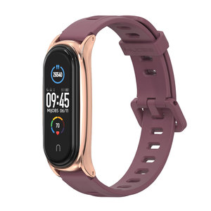 Bracelet en caoutchouc Mijobs version globale et bracelet de montre en silicone pour Xiaomi Band 7 6 5 4 3 - Product Image 3