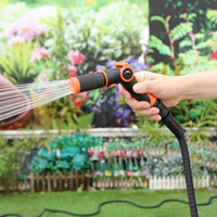 Nouvelle Buse de Pulvérisation 2-en-1 Brevetée 2026 pour Tuyau d'Arrosage, Pistolet d'Arrosage de Jardin avec Commande à Pouce Marche/Arrêt