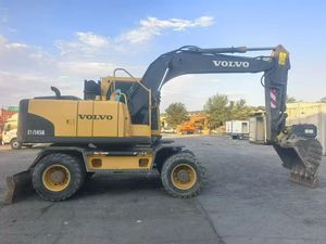 Excavadora de Ruedas Volvo EW 145B Usada, Modelo 2022, 12 Toneladas, Excavadora Hidráulica para Construcción, Motor Volvo Penta, Bomba de Caja de Cambios de 0.52m - Product Image 6