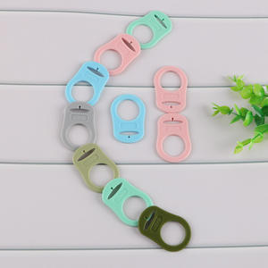 Kovict — <span class=keywords><strong>adaptateur</strong></span> de sucette en Silicone transparent, anneaux pour <span class=keywords><strong>MAM</strong></span>, 7 couleurs - Product Image 6