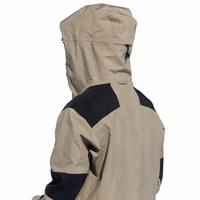 Veste d'hiver matelassée pour homme, veste de ski, veste à capuche en duvet avec blocs de couleur, commande en gros, fabricant