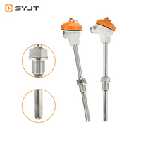 SY WR Stainless Steel SS304 Probe K-Type Thermocouple Temperature Sensor 0-1300C Pt100/Pt1000 OEM/ODM IP68
