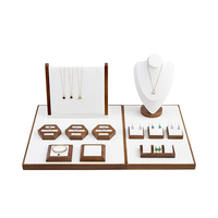 FORTE plateau à bijoux en bois massif personnalisé présentoir montre élégante bague pendentif plaque de rangement pour bagues montres et boîtes à bijoux
