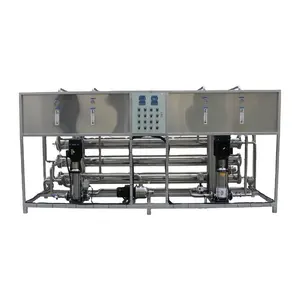 Purificador de agua potable personalizado 5000LPH de dos etapas R.O fabricante de fábrica de plantas de tratamiento de agua. Filtro de agua