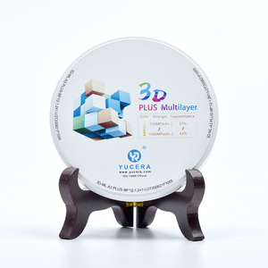 Bloc de zircone CAD/CAM multicouche 3D haute transparence pour la restauration des <span class=keywords><strong>dents</strong></span> antérieures et les bridges à 7 unités - Product Image 4