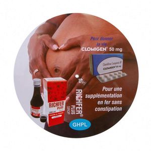 Roue de calcul de la date d'accouchement personnalisée, ronde, médicale, avec ruban à mesurer promotionnel - Product Image 5