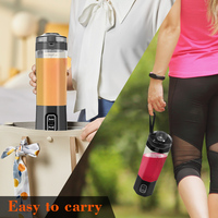 700ml USB Oplaadbare Draagbare Blender Draadloos BPA Vrij Lekvrij Smoothie Maker voor Sap Shakes Reizen Gym Huis Kantoor