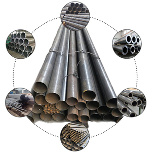 Tuyau en acier au carbone ERW fabriqué en Chine avec certification CE pour les projets de tuyauterie industrielle basse température - Product Image 4