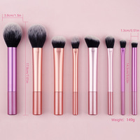 Pinceaux de maquillage professionnels boîte d'emballage de pinceaux de maquillage personnalisés de haute qualité