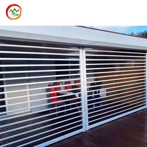 Hộ gia đình hoặc cửa hàng có thể quan sát hoạt động ngoài trời thông qua quan điểm cửa PC polycarbonate trong suốt Con lăn màn trập cửa - Product Image 1