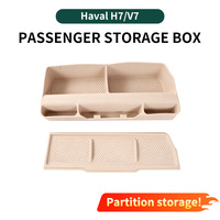 Boîte de rangement en silicone spéciale pour siège avant Haval H7 V7 Plus, tapis de protection décoratif, accessoires Haval H7 2026
