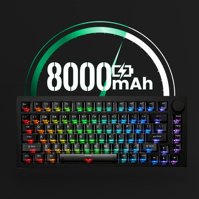 AKKO M1 V5 TMR OEM Mechanical Magnetic Gaming Keyboard TMR Sensor 0.005mm RT MagMech Compatible Hot-Swap RGB USB-C