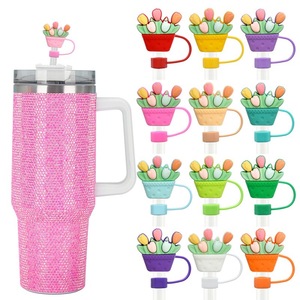 กระถางดอกไม้ขายดี ซี<span class=keywords><strong>ร</strong></span>ี<span class=keywords><strong>ส</strong></span>์หลากสี ฝาครอบทรงแปดเหลี่ยมแบบฟาง ตกแต่ง ป้องกันฝุ่น ขนาด 10 มม. อุปก<span class=keywords><strong>ร</strong></span>ณ์เ<span class=keywords><strong>ส</strong></span><span class=keywords><strong>ร</strong></span>ิมสำหรับกระถางดอกไม้ - Product Image 1