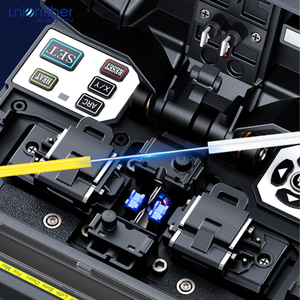 Soudeuse à fibre optique WiFi A28S, épissage rapide en 6 secondes, chauffage en 15 secondes, écran LCD <span class=keywords><strong>5</strong></span> pouces, fixation trois-en-un pour réseau FTTH - Product Image 4