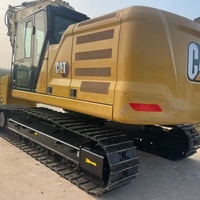 Excavatrice sur chenilles hydraulique CAT 323GC 23 tonnes, réservoir de carburant 345L, godet 1,30 m³, bon état, moteur C7 1 d'origine en stock