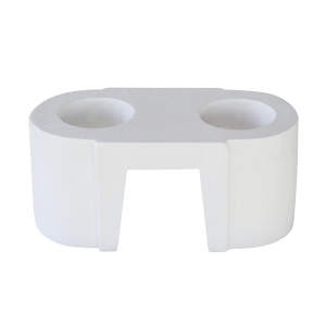 पिघला एल्यूमीनियम जंग के लिए उच्च प्रतिरोध के साथ एल्यूमीनियम फाउंड्री उपयोग के लिए मजबूत सिरेमिक वितरक कटोरा - Product Image 2