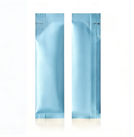 Sachet d'emballage personnalisé en aluminium à trois soudures latérales, étanche, pour poudre de matcha, protéines, snacks et café