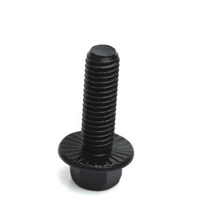 مسامير سداسية ذات حواف عالية القوة DIN 6921 من الفولاذ السبائكي درجة 10.9 مطلية بالزنك الأسود - Product Image 2