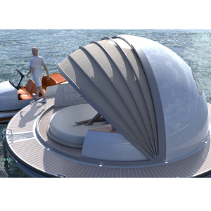 Tienda de campaña con plataforma flotante, casa prefabricada económica, <span class=keywords><strong>Hotel</strong></span> Suite, cama flotante con baño - Product Image 5