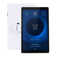 Panneau de contrôle intelligent pour la maison connectée certifié, écran tactile IPS 8 pouces, Android 14, avec application et contrôle tactile, PoE