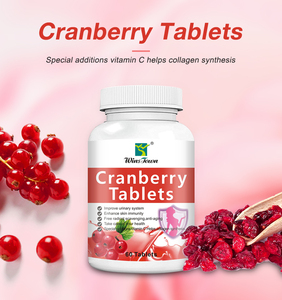 Tabletas de Arándano Rojo OEM con Sabor a Arándano Rojo para un antioxidante natural que mejora la salud de la piel y la inmunidad. Suplemento Dietético en Tabletas. - Product Image 2