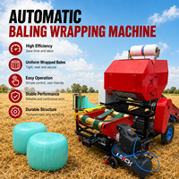Presse à balles agricole ronde, mini-pressoir à ensilage et foin, équipement monté sur tracteur – Meilleure offre