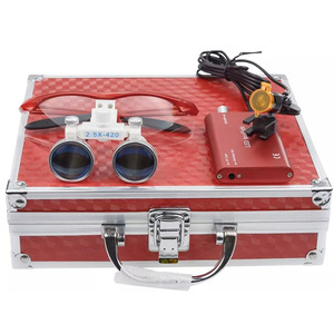Lentes de Aumento Dentales 3.5X-420 con Luz LED y Clip para Uso Oral y ORL - Product Image 3