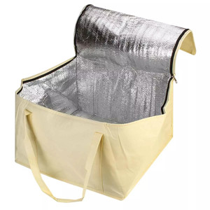 Grocery Bag Cooler Tote Bag Wholesale Grocery Insulated Cooler Bag Tote Large Shopping Non Woven Cooler Bag