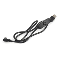 Interrupteur intelligent USB-A à bouton-poussoir 501 avec LED électronique IP54