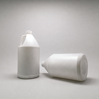 Bouteille vide en plastique HDPE de qualité alimentaire de 3 L avec bouchon à vis pour l'emballage de produits chimiques agricoles et industriels