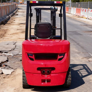 Бесплатная доставка! 3-тонный дизельный вилочный погрузчик с сиденьем оператора, 4 колеса, гарантия 1 год, сертификат CE, для использования на складе. - Product Image 1