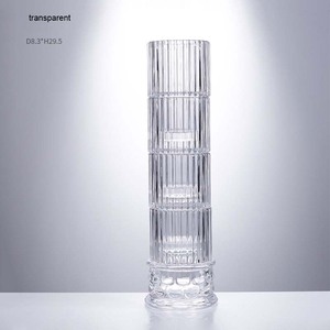 Juego de tazas de agua fría de columna romana, almacenamiento apilable, para el hogar, vaso de leche de zumo de vidrio, venta al por mayor - Product Image 3