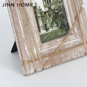 Vintage cũ gỗ ảnh hình ảnh khung 5*7inch hình chữ nhật thiết kế mới làm bằng tay tùy chỉnh 6x8 khung tranh gỗ tự nhiên - Product Image 3