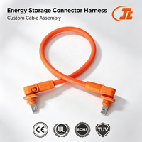 Faisceau de câblage étanche à connecteur haute tension monobrin avec fixation à bride pour systèmes de batteries de véhicules à énergie nouvelle