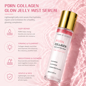 Sérum Visage en Spray OEM/ODM Coréen Éclat au Collagène Profond, Peptides Roses, Niacinamide, Booster de Verre, PDRN et ADN de Saumon pour Soin de la Peau - Product Image 3