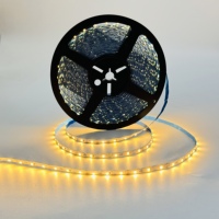 2835 Lampu LED Strip Zig-Zag Bentuk S DC12V IP20 60LED/m 3000K Putih Hangat untuk Huruf Timbul Mini Signage Penerangan Iklan Backlight