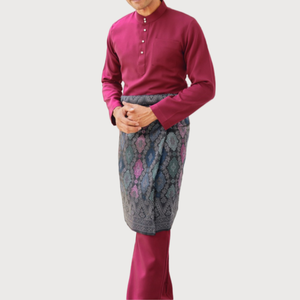 SIPO Eid Fabricantes Diseños Butang Bulan Bintang Budak Lelaki Kurung Venta al por mayor en Vietnam Malasia Botón para hombres Baju Melayu - Product Image 4