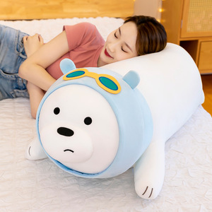 Peluche <span class=keywords><strong>Bare</strong></span> <span class=keywords><strong>Bear</strong></span>, Cuscino di Peluche, Animale Imbottito, Simpatico Pinguino Cartone Animato, Giocattolo di Peluche, Ingrosso per Macchine Artiglio e Coin-Operate - Product Image 4