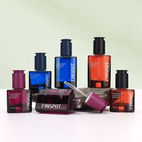 Flacon compte-gouttes en verre coloré en gros, 30 ml, 60 ml, vide, pour sérum et huile essentielle, impression personnalisée pour emballage cosmétique et soins de la peau