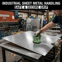 Ventouse manuelle en plastique robuste pour le levage de verre, de carreaux et la réparation des bosses de voiture, forte adhérence, capacité de charge de 60 kg