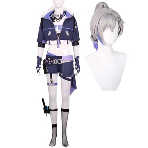 Gioco <span class=keywords><strong>da</strong></span> donna Honkai Star Rail Cos Silver Wolf <span class=keywords><strong>Costume</strong></span> GAHC-008 - Product Image 1